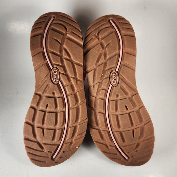CHACO Women's Z/Cloud Sandals Size 9 Metallic Rose Waterproof Chacogrip Comfort - Picture 7 of 9